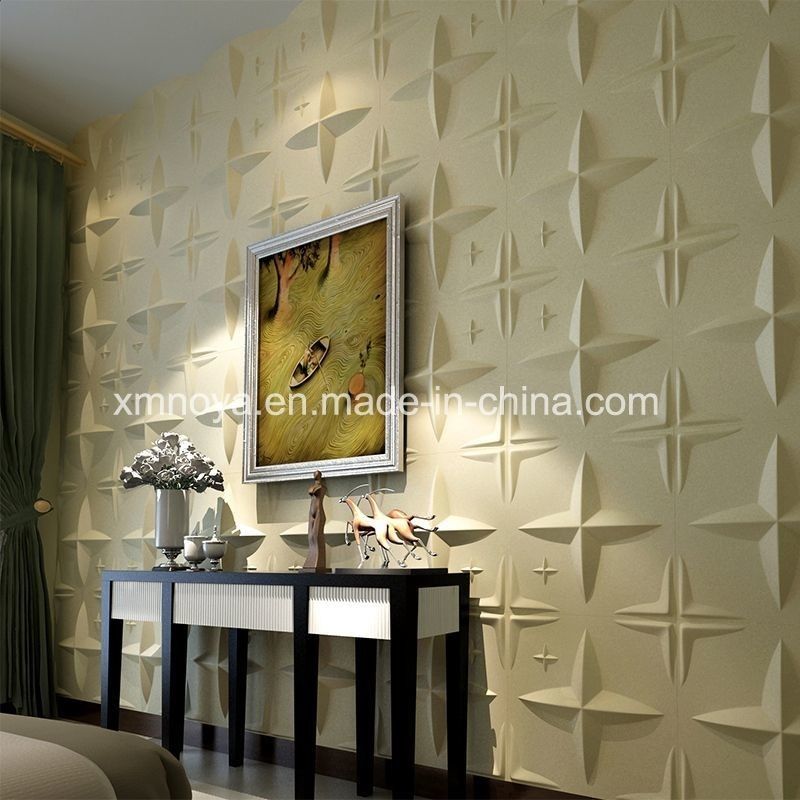 Moderne decoratieve akoestische geluidsdichte 3D muren panelen 500mmx500mm voor aangepast