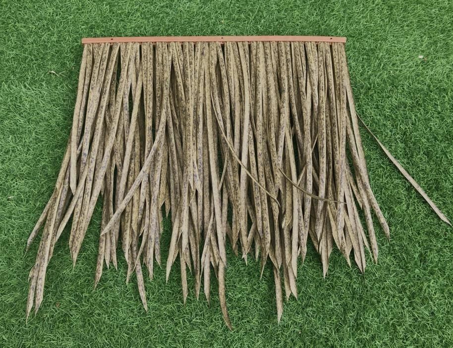 Wereldwijde verkoop Prachtige en elegante rieten dakpannen voor natuurlijke versiering