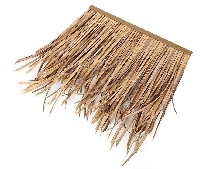 45*50cm en 30*45cm Op maat gemaakte synthetische rieten daktegel voor dak gemakkelijk te installeren