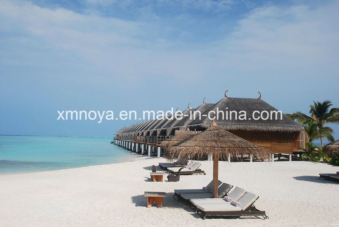 Plain African Straw Roofing Tile 500*500mm Kunstmatig Synthetisch Straw Roof voor het strand