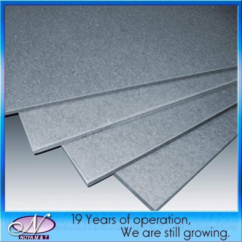 Isolatie Acoustic Fiber Cement Panel 1220*2440*4-20mm voor buitenmuurversiering