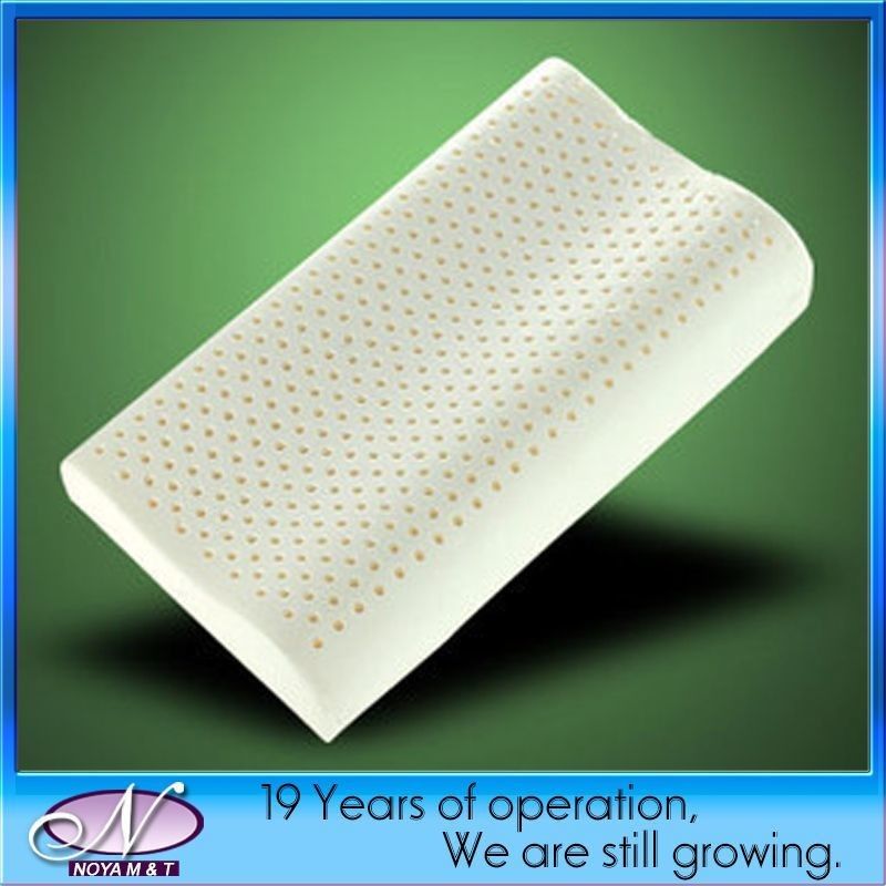 48*28*7/9cm geweven stof Talalay Latex Wave Kissen voor zachte en ondersteunende slaap